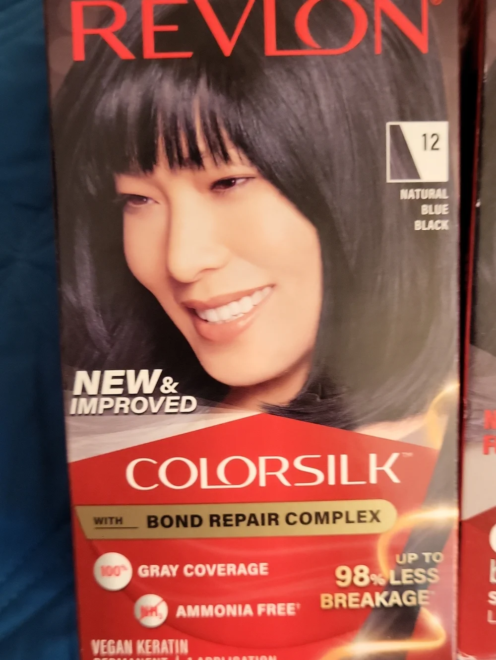 Revlon Colorsilk Permanent Hair Color - Dark Brown/Black Shade (4 Boxes)